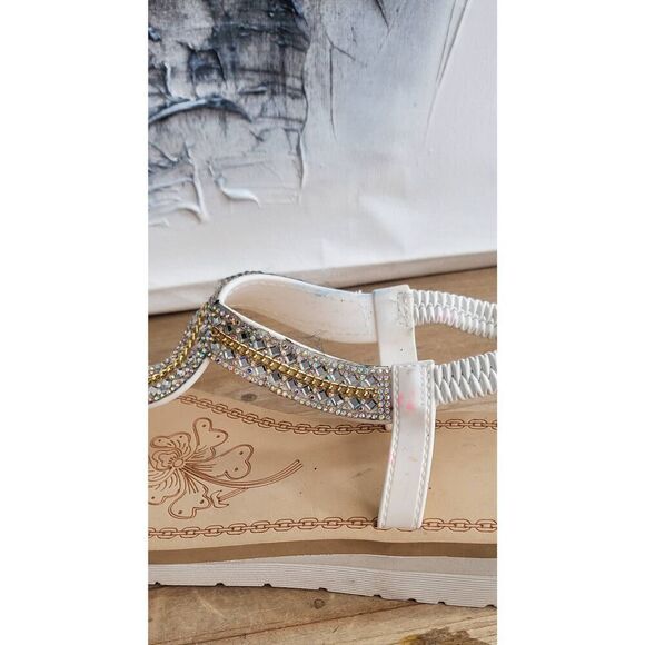 Rhinestone sandals - Picture 4 of 6